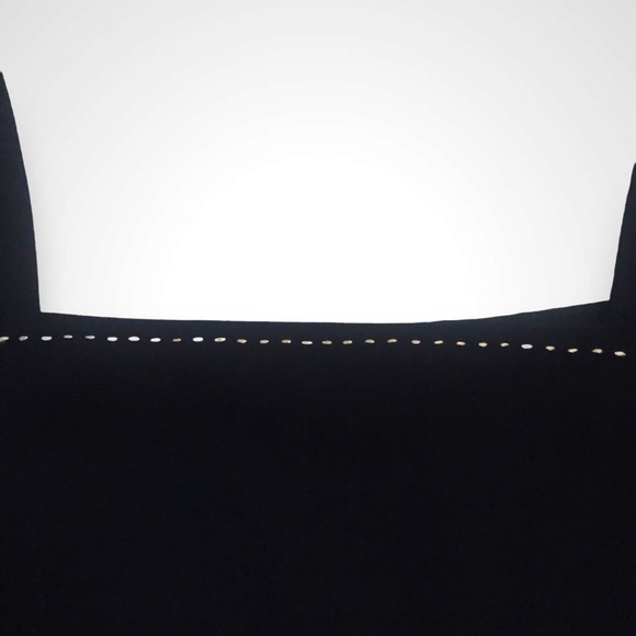 90’s Contrast Stitch Corpcore Work Formal Office Siren Minimalist Crop Tank Top - Picture 2 of 4